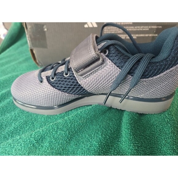 Adidas Powerlift 5 Weightlifting Shoes Grey Green Sz 4.5 Men/5.5 Women main image 7
